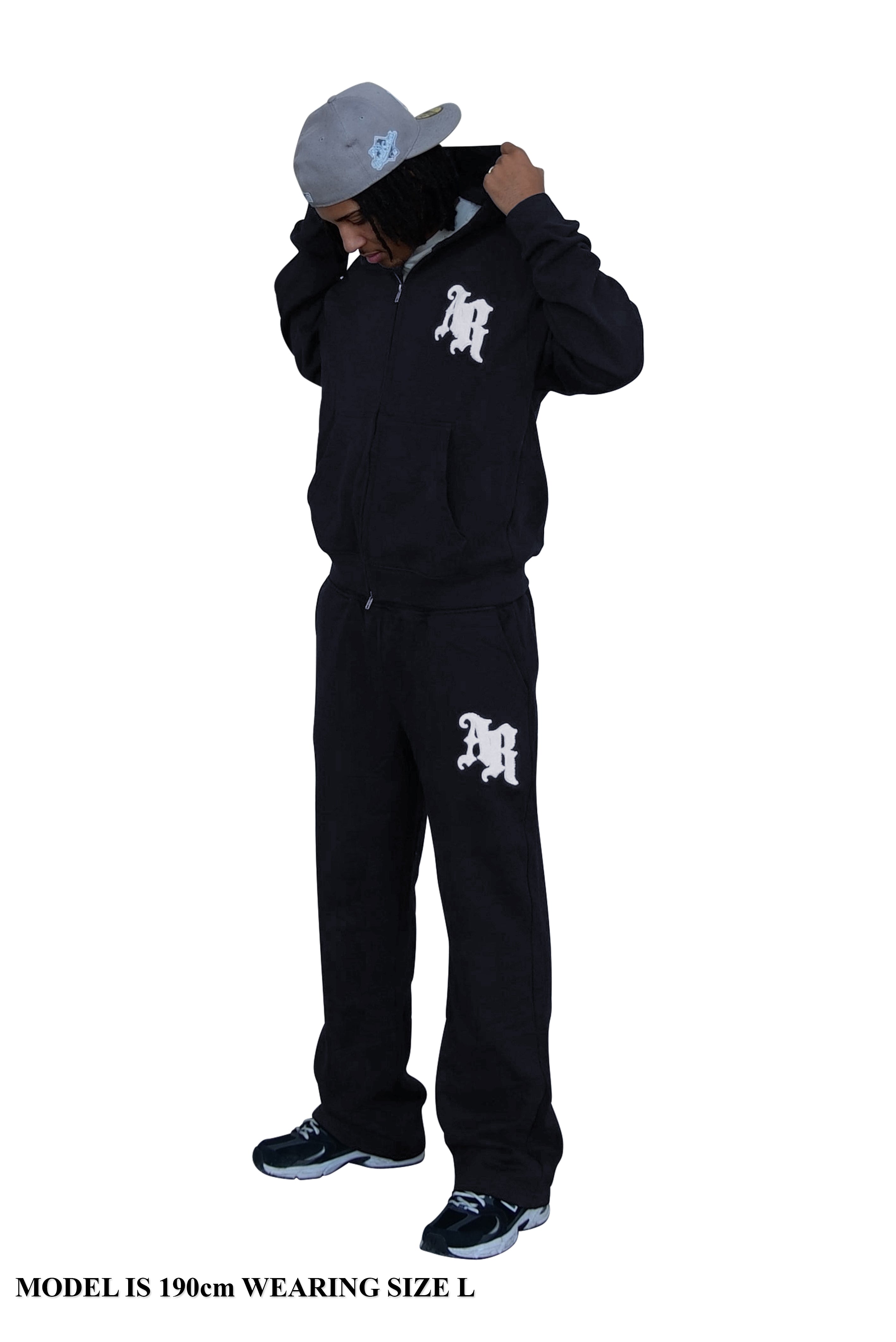 Amiro Black Joggers